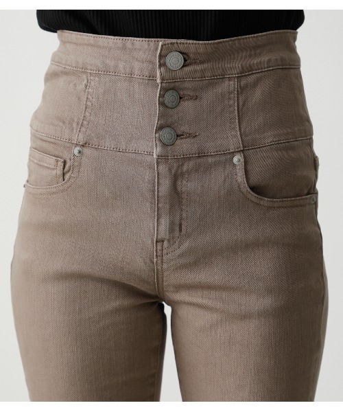HI-WAISTBUTTONDENIMSKINNYⅡ/ハイウエストボタンデニムスキニーⅡ