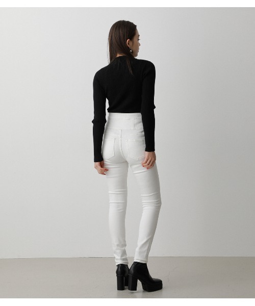 HI-WAISTBUTTONDENIMSKINNYⅡ/ハイウエストボタンデニムスキニーⅡ