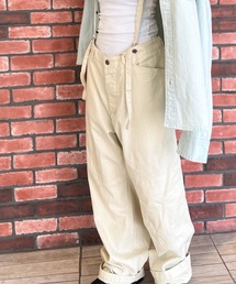 GREEN BOWL Work Pants With Suspender/グリーンボウル サスペンダー ワーク パンツ
