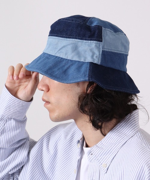 ☆送料・関税込☆INSTANTFUNK★SOLID BUCKET HA.T★ハット★ ☆23SS☆【INSTANTFUNK】☆Striped bucket ha.t☆関税込