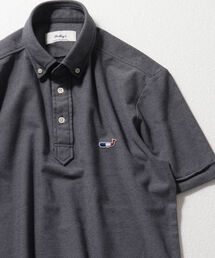 NOLLEY'S goodman | クジラ ワンポイント カノコ ポロシャツ (※NANOFINE 制菌加工)(ポロシャツ)