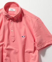 NOLLEY'S goodman | クジラ ワンポイント カノコ ポロシャツ (※NANOFINE 制菌加工)(ポロシャツ)