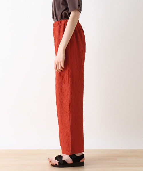 Cutie Blonde(キューティーブロンド)の「◆【S-L】でこぼこストレートパンツ(その他パンツ・レディース・ブラック/ダークオレンジ/ベージュ・01/03/02)」の8枚目の写真