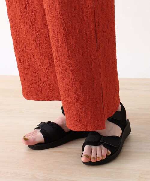 Cutie Blonde(キューティーブロンド)の「◆【S-L】でこぼこストレートパンツ(その他パンツ・レディース・ブラック/ダークオレンジ/ベージュ・01/03/02)」の11枚目の写真