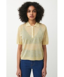 MOUSSY | SHEER KNIT POLO(ポロシャツ)