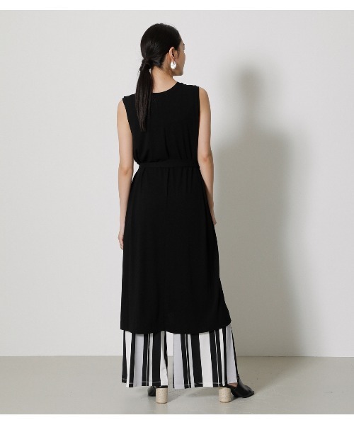 AZUL by moussy(アズールバイマウジー)の「ICE CLEAN GILET/アイスクリーンジレ(ベスト・レディース・ブラック/ダークカーキ/ダークオレンジ・FREE)」の9枚目の写真