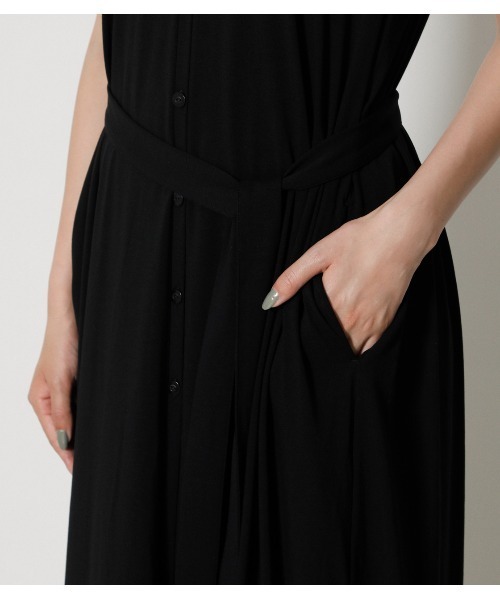 AZUL by moussy(アズールバイマウジー)の「ICE CLEAN GILET/アイスクリーンジレ(ベスト・レディース・ブラック/ダークカーキ/ダークオレンジ・FREE)」の11枚目の写真