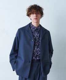 Lui's | 【高密度ウールギャバ 2×2セットアップシリーズ】 3Bジャケット(テーラードジャケット)