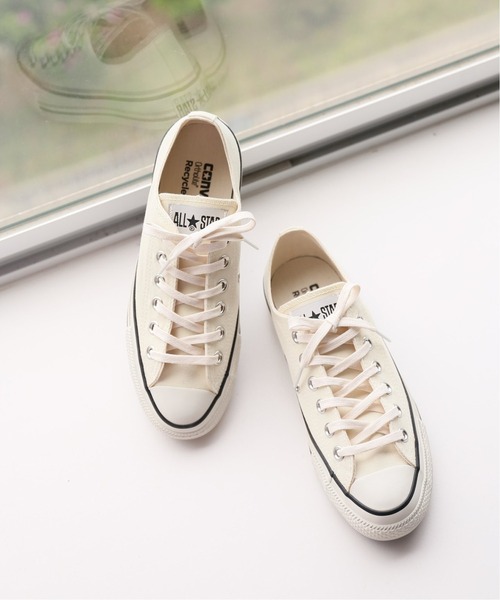 SLOBE IENA(スローブイエナ)の「【Converse/コンバース】ALL STAR PET-CANVAS OXスニーカー(スニーカー・レディース・ホワイト/ピンク・23cm/23.5cm/24cm/24.5cm)」の3枚目の写真