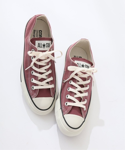 SLOBE IENA(スローブイエナ)の「【Converse/コンバース】ALL STAR PET-CANVAS OXスニーカー(スニーカー・レディース・ホワイト/ピンク・23cm/23.5cm/24cm/24.5cm)」の5枚目の写真