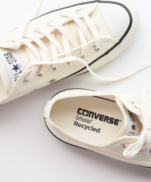 SLOBE IENA(スローブイエナ)の「【Converse/コンバース】ALL STAR PET-CANVAS OXスニーカー(スニーカー・レディース・ホワイト/ピンク・23cm/23.5cm/24cm/24.5cm)」の6枚目の写真