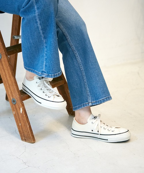 SLOBE IENA(スローブイエナ)の「【Converse/コンバース】ALL STAR PET-CANVAS OXスニーカー(スニーカー・レディース・ホワイト/ピンク・23cm/23.5cm/24cm/24.5cm)」の20枚目の写真