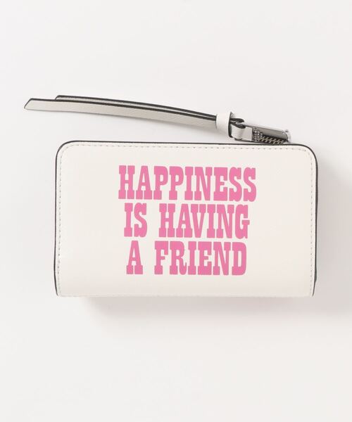 MARC JACOBS（マークジェイコブス）の「PEANUTS X MARC JACOBS THE SNAPSHOT SNOOPY COMPACT WALLET/ピーナッツ X マーク ジェイコブス ザ スナップショット スヌーピー コンパクト ウォレット 二つ折り財布（財布・レディース・ホワイト系その他・ONE SIZE）」の9枚目の写真