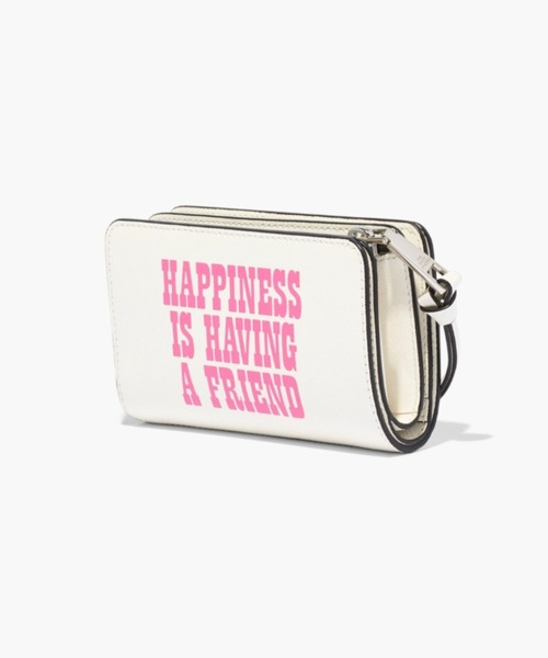 MARC JACOBS（マークジェイコブス）の「PEANUTS X MARC JACOBS THE SNAPSHOT SNOOPY COMPACT WALLET/ピーナッツ X マーク ジェイコブス ザ スナップショット スヌーピー コンパクト ウォレット 二つ折り財布（財布・レディース・ホワイト系その他・ONE SIZE）」の7枚目の写真
