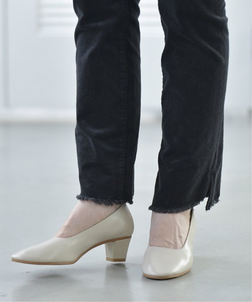 Spick & Span(スピックアンドスパン)の「#【REMME】ラウンドトゥパンプス◆(パンプス・レディース・ホワイト系その他/ブラウン・36/37/38)」の7枚目の写真