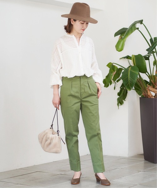 Spick & Span(スピックアンドスパン)の「#【REMME】ラウンドトゥパンプス◆(パンプス・レディース・ホワイト系その他/ブラウン・36/37/38)」の3枚目の写真