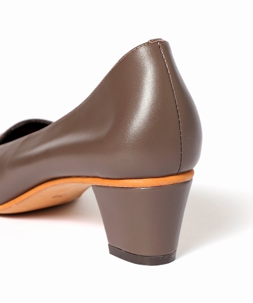 Spick & Span(スピックアンドスパン)の「#【REMME】ラウンドトゥパンプス◆(パンプス・レディース・ホワイト系その他/ブラウン・36/37/38)」の8枚目の写真