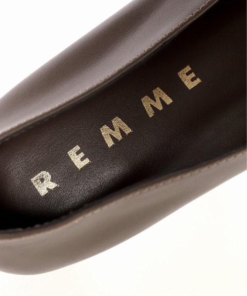 Spick & Span(スピックアンドスパン)の「#【REMME】ラウンドトゥパンプス◆(パンプス・レディース・ホワイト系その他/ブラウン・36/37/38)」の4枚目の写真