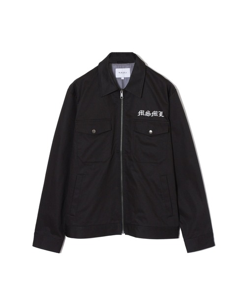 MSML(エムエスエムエル)の「VENTILE OVERSIZED WORK JACKET(ミリタリージャケット・メンズ・ブラック/ネイビー・L/XL/M/L)」の4枚目の写真