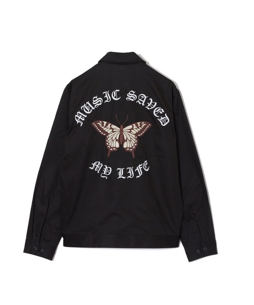 MSML(エムエスエムエル)の「VENTILE OVERSIZED WORK JACKET(ミリタリージャケット・メンズ・ブラック/ネイビー・L/XL/M/L)」の5枚目の写真