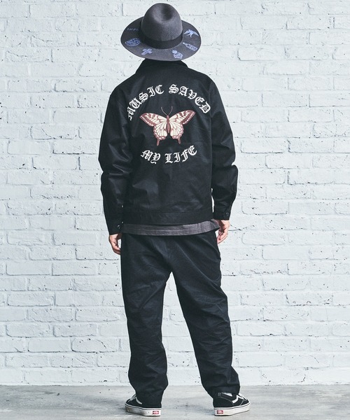 MSML(エムエスエムエル)の「VENTILE OVERSIZED WORK JACKET(ミリタリージャケット・メンズ・ブラック/ネイビー・L/XL/M/L)」の10枚目の写真