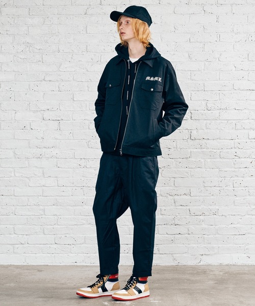 MSML(エムエスエムエル)の「VENTILE OVERSIZED WORK JACKET(ミリタリージャケット・メンズ・ブラック/ネイビー・L/XL/M/L)」の14枚目の写真