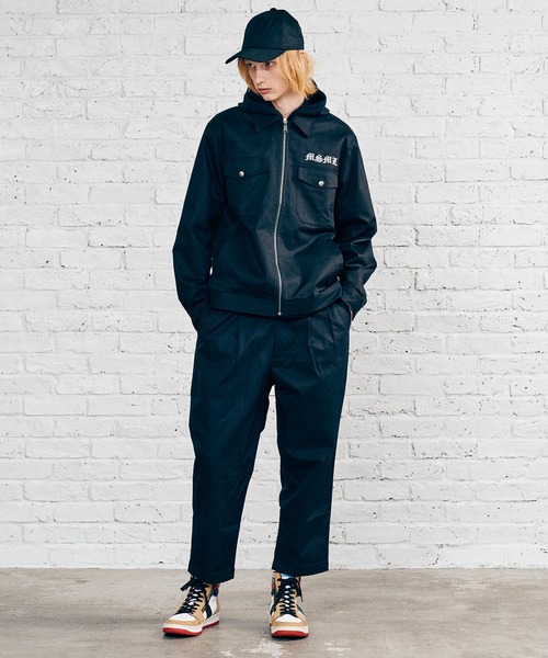 MSML(エムエスエムエル)の「VENTILE OVERSIZED WORK JACKET(ミリタリージャケット・メンズ・ブラック/ネイビー・L/XL/M/L)」の15枚目の写真