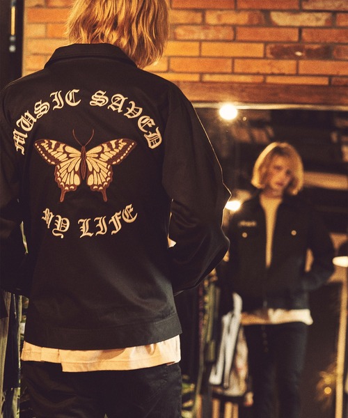 MSML(エムエスエムエル)の「VENTILE OVERSIZED WORK JACKET(ミリタリージャケット・メンズ・ブラック/ネイビー・L/XL/M/L)」の19枚目の写真