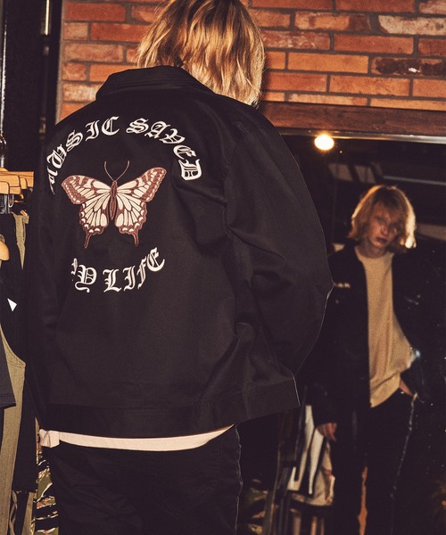 MSML(エムエスエムエル)の「VENTILE OVERSIZED WORK JACKET(ミリタリージャケット・メンズ・ブラック/ネイビー・L/XL/M/L)」の21枚目の写真
