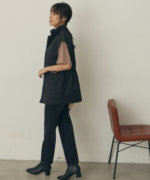 Auntie Rosa Holiday(アンティローザホリデー)の「ミリタリージレ(ベスト・レディース・ブラック/カーキ・FREE)」の19枚目の写真
