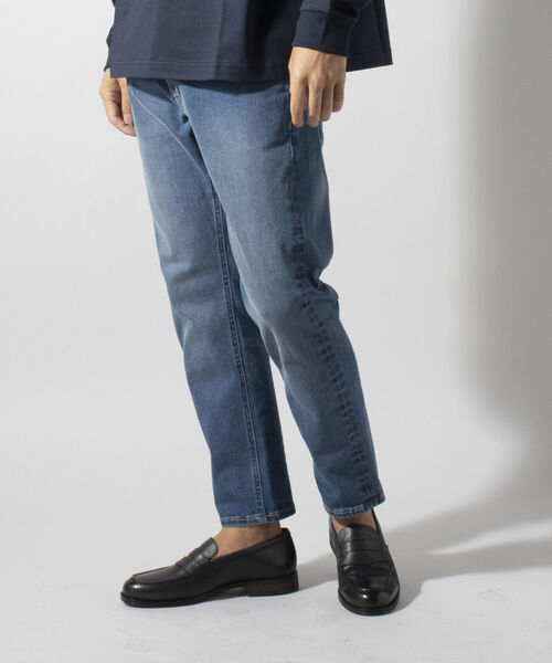 NOLLEY'S goodman（ノーリーズグッドマン）の「テーパード デニム イージーパンツ（デニムパンツ・メンズ・インディゴブルー/ブルー系その他・SMALL/MEDIUM/LARGE/X-LARGE）」の16枚目の写真