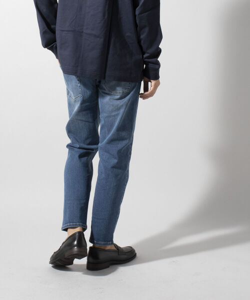 NOLLEY'S goodman（ノーリーズグッドマン）の「テーパード デニム イージーパンツ（デニムパンツ・メンズ・インディゴブルー/ブルー系その他・SMALL/MEDIUM/LARGE/X-LARGE）」の14枚目の写真