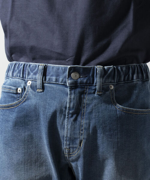 NOLLEY'S goodman（ノーリーズグッドマン）の「テーパード デニム イージーパンツ（デニムパンツ・メンズ・インディゴブルー/ブルー系その他・SMALL/MEDIUM/LARGE/X-LARGE）」の6枚目の写真