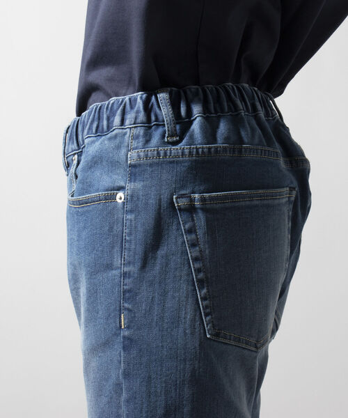 NOLLEY'S goodman（ノーリーズグッドマン）の「テーパード デニム イージーパンツ（デニムパンツ・メンズ・インディゴブルー/ブルー系その他・SMALL/MEDIUM/LARGE/X-LARGE）」の4枚目の写真