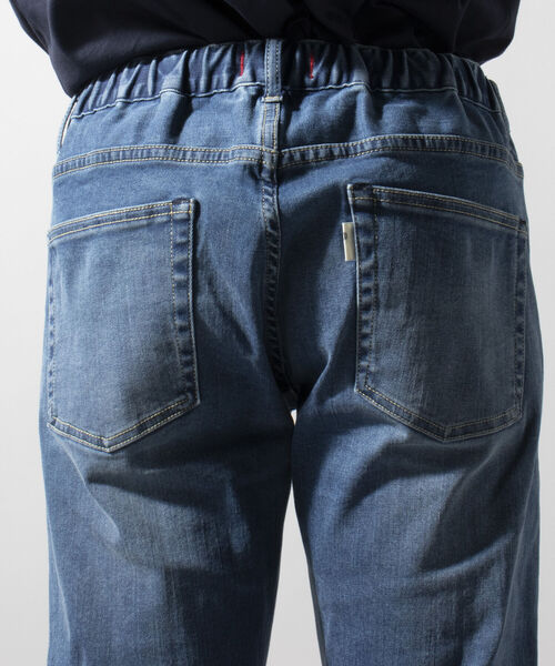 NOLLEY'S goodman（ノーリーズグッドマン）の「テーパード デニム イージーパンツ（デニムパンツ・メンズ・インディゴブルー/ブルー系その他・SMALL/MEDIUM/LARGE/X-LARGE）」の3枚目の写真