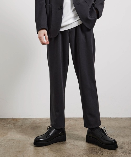 JUNRED（ジュンレッド）の「カットパンツ（その他パンツ・メンズ・チャコールグレー/カーキ/ネイビー・L/LL/M）」の2枚目の写真