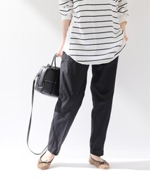 SLOBE IENA | LE DENIMバックサテンベイカーパンツ【洗濯機使用可能】◆(その他パンツ)