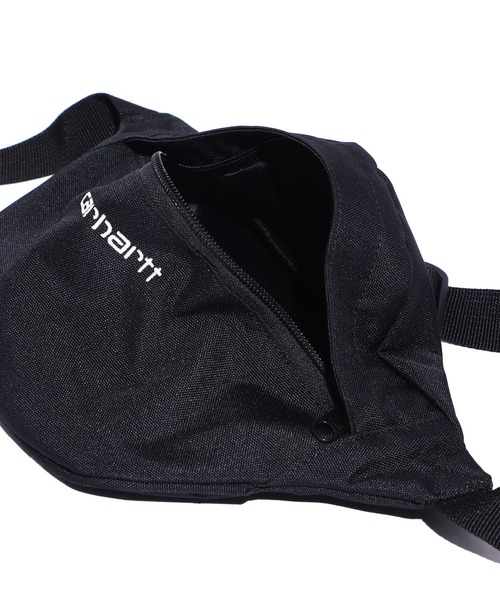 Carhartt WIP(カーハートダブリューアイピー)の「Carhartt WIP/カーハートダブリューアイピー Payton Hip Bag ウエストバッグ/ ボディバッグ ロゴ刺繍(ボディバッグ/ウエストポーチ・メンズ・ブラック/グリーン系カモフラージュ・FREE)」の19枚目の写真