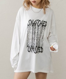 RASVOA | プリントオーバーロンＴ(Tシャツ/カットソー)