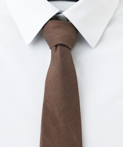 TETE HOMME(テットオム)の「三者混シリーズ シルクネクタイ(ネクタイ・メンズ・グレー系/グレー系1/グレー系2/グレー系3/ブラウン系/ブラウン系1/ブラウン系2/ブラウン系3/ネイビー系/ネイビー系1/ネイビー系2/ネイビー系3/グレー系5/ネイビー系4/ネイビー系5/ネイビー系6/グリーン系3/ネイビー系7/グレー系6/グリーン系2/ネイビー系8/グレー系4/グリーン系1・FREE)」の9枚目の写真