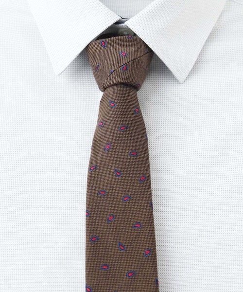 TETE HOMME(テットオム)の「三者混シリーズ シルクネクタイ(ネクタイ・メンズ・グレー系/グレー系1/グレー系2/グレー系3/ブラウン系/ブラウン系1/ブラウン系2/ブラウン系3/ネイビー系/ネイビー系1/ネイビー系2/ネイビー系3/グレー系5/ネイビー系4/ネイビー系5/ネイビー系6/グリーン系3/ネイビー系7/グレー系6/グリーン系2/ネイビー系8/グレー系4/グリーン系1・FREE)」の12枚目の写真