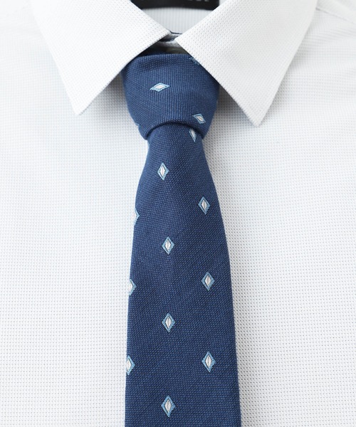 TETE HOMME(テットオム)の「三者混シリーズ シルクネクタイ(ネクタイ・メンズ・グレー系/グレー系1/グレー系2/グレー系3/ブラウン系/ブラウン系1/ブラウン系2/ブラウン系3/ネイビー系/ネイビー系1/ネイビー系2/ネイビー系3/グレー系5/ネイビー系4/ネイビー系5/ネイビー系6/グリーン系3/ネイビー系7/グレー系6/グリーン系2/ネイビー系8/グレー系4/グリーン系1・FREE)」の17枚目の写真