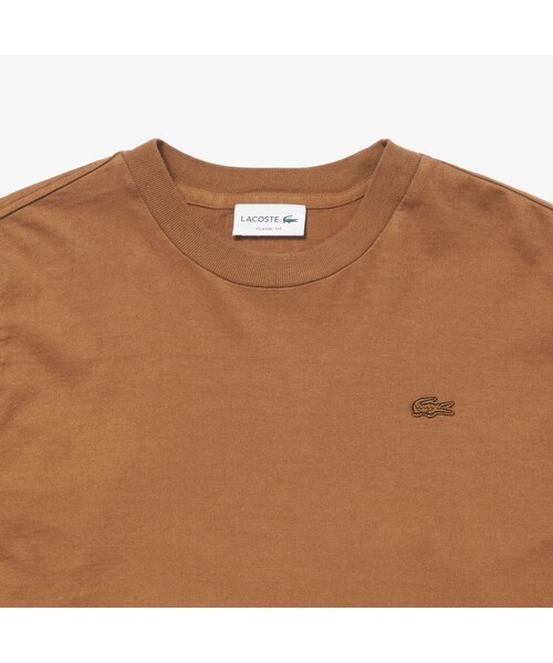 LACOSTE（ラコステ）の「ジャパンメイドロングスリーブTシャツ（Tシャツ/カットソー・メンズ・ライトブラウン/ネイビー/ベージュ/ホワイト/ブラック・2/4/3/5）」の10枚目の写真