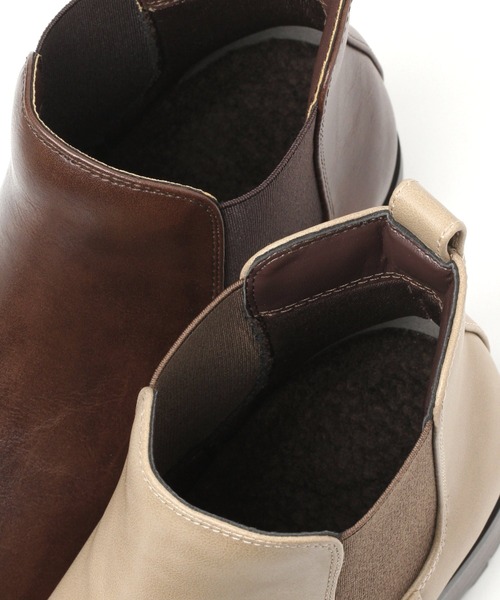 studio CLIP（スタディオクリップ）の「【一部店舗限定】こだわりサイドゴアブーツ21[タンクソール]（ブーツ・レディース・ブラック/ブラウン/ベージュ・SMALL/LARGE/MEDIUM/X-LARGE）」の11枚目の写真