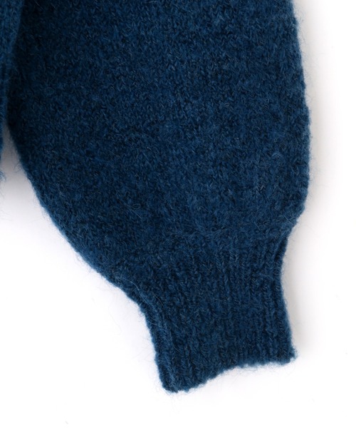 PROPORTION BODY DRESSING(プロポーションボディドレッシング)の「ボリュームスリーブパールジュエルカーデ / 1211274002(カーディガン/ボレロ・レディース・グレー/グリーン系その他/ボルドー・FREE)」の15枚目の写真