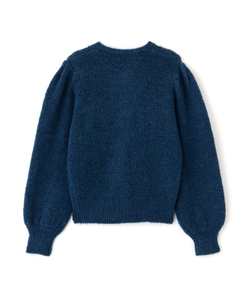 PROPORTION BODY DRESSING(プロポーションボディドレッシング)の「ボリュームスリーブパールジュエルカーデ / 1211274002(カーディガン/ボレロ・レディース・グレー/グリーン系その他/ボルドー・FREE)」の18枚目の写真