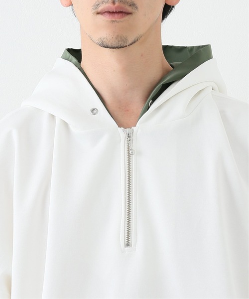 no.(ナンバー)の「【NO. / ナンバー】LAYERED SWEAT HOODY(パーカー・メンズ・ブラック/ホワイト・MEDIUM)」の15枚目の写真