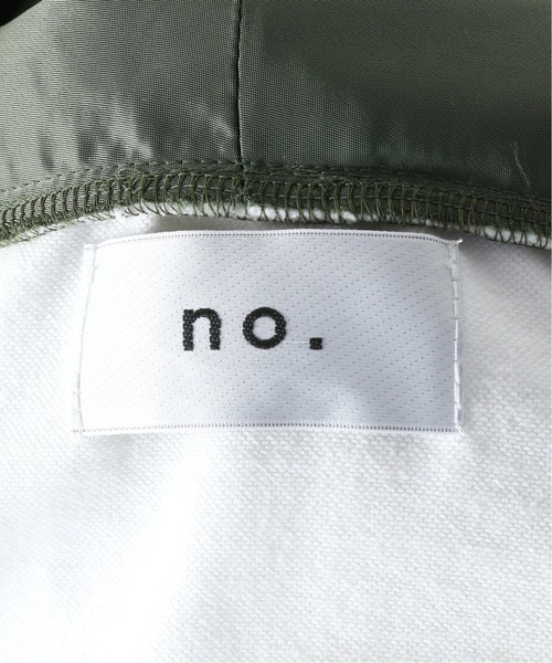no.(ナンバー)の「【NO. / ナンバー】LAYERED SWEAT HOODY(パーカー・メンズ・ブラック/ホワイト・MEDIUM)」の8枚目の写真