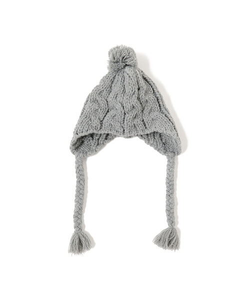 B:MING by BEAMS(ビーミングバイビームス)の「▲B:MING by BEAMS / タッセル ニットキャップ(ニットキャップ/ビーニー・キッズ・マスタード/ブラウン/グレー・ONE SIZE)」の10枚目の写真