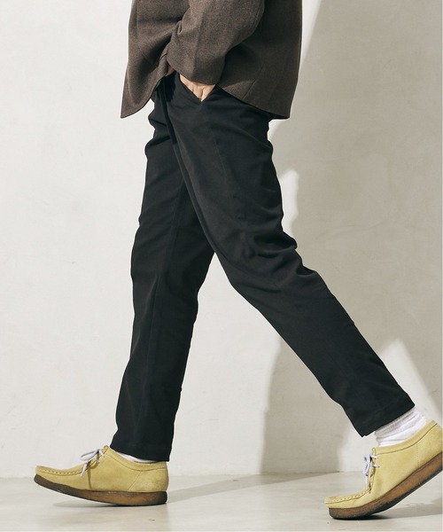 JOURNAL STANDARD relume(ジャーナルスタンダード レリューム)の「◆#10 HEAVY TWILL ストレッチイージーパンツ(その他パンツ・メンズ・ブラック/ネイビー/カーキ・M/L)」の2枚目の写真